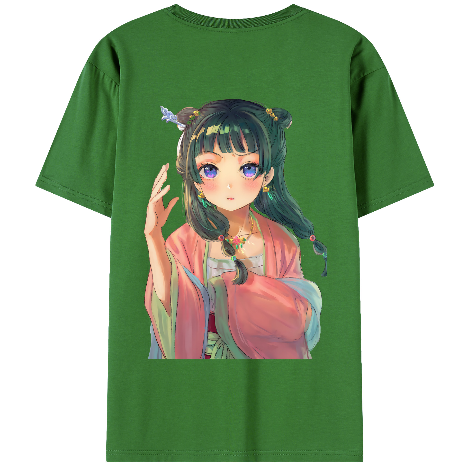 （画像用） 薬屋のひとりごと The Apothecary Diaries レディース半袖Tシャツ(バックプリント)